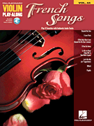 Violin Play Along #44 French Songs BK/CD cover
